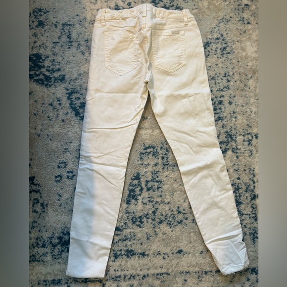 Joe jeans- white destroyed icon skinny jeans - Picture 3 of 7